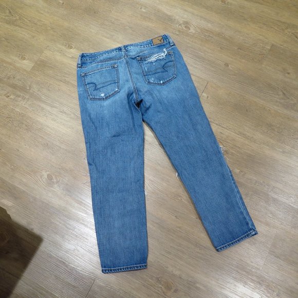 American Eagle Outfitters Distressed Boy Crop Jeans - Picture 10 of 11